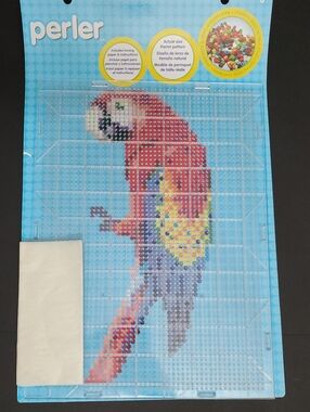 Perler Beads Huge 14"x 10.5" Clear Pegboard Perler Beads Clear Pegboard